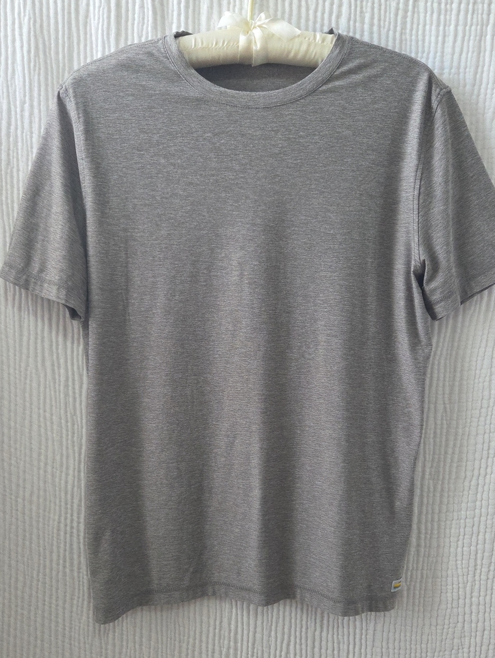 Men's Grey Crew Neck T‑Shirt - Classic Everyday Tee